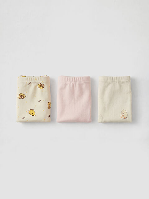 LCW Kids Kız Çocuk Boxer 3'lü - S6F300Z1-LQH