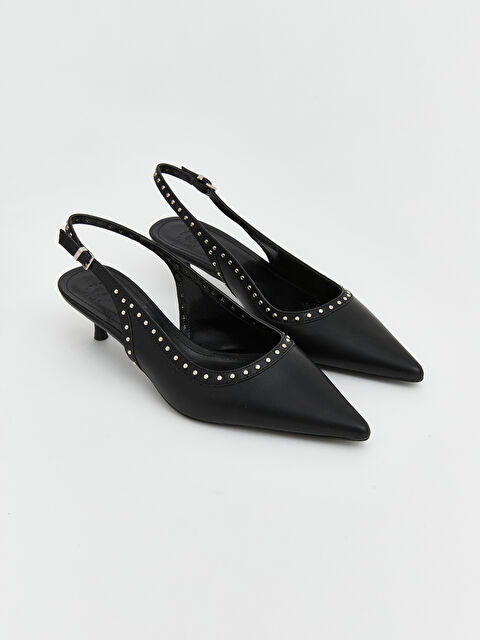 LCW STEPS Sivri Burun Kadın Topuklu Ayakkabı - S6C302Z8-CVL