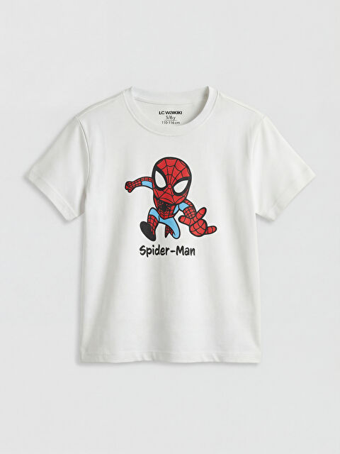 LCW baby Boy WHITE T-Shirt - S6F308Z1-Q6K