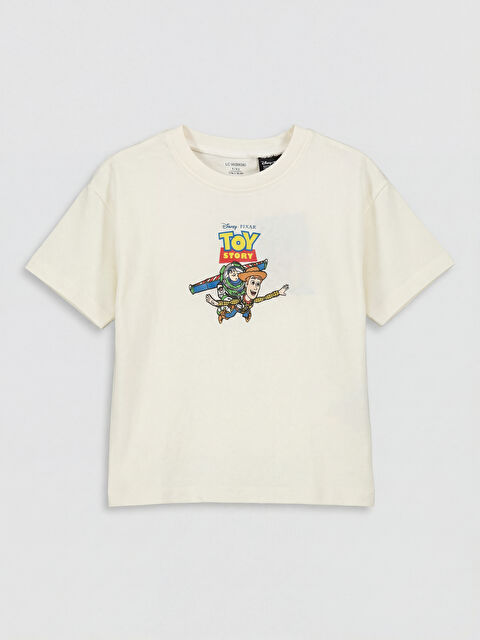 LCW Kids تي شيرت أولادي مطبوع تواي ستوري