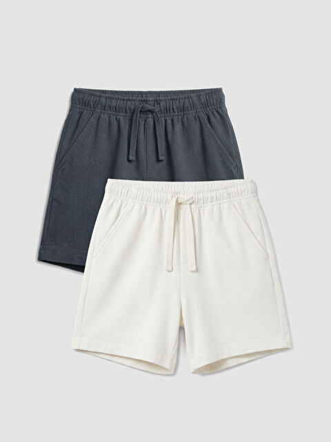 LCW Kids Boy ANTHRACITE Shorts - S6C318Z1-HEF