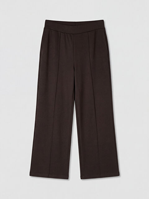 LCW Grace Beli Lastikli Geniş Paça Kadın Pantolon