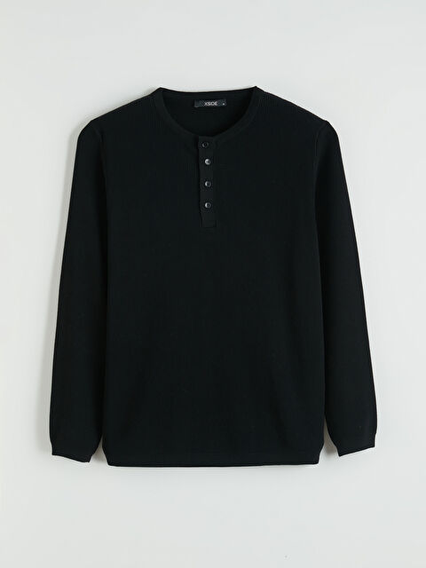 XSIDE Bisiklet Yaka Erkek Triko Kazak - S6E323Z8-CVL