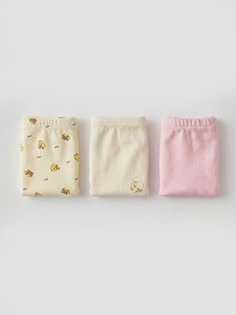 LCW Kids Kız Çocuk Boxer 3'lü - S6E327Z4-LQH