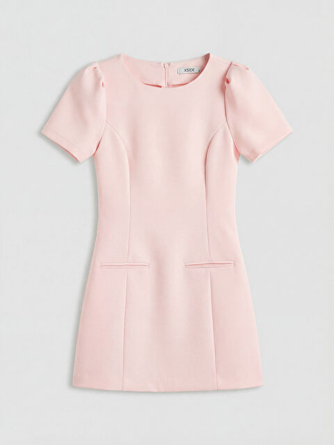 XSIDE Karpuz Kollu Mini Elbise - S6C329Z8-1V4