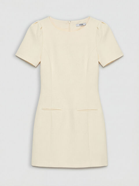 XSIDE Karpuz Kollu Mini Elbise - S6C329Z8-2MZ