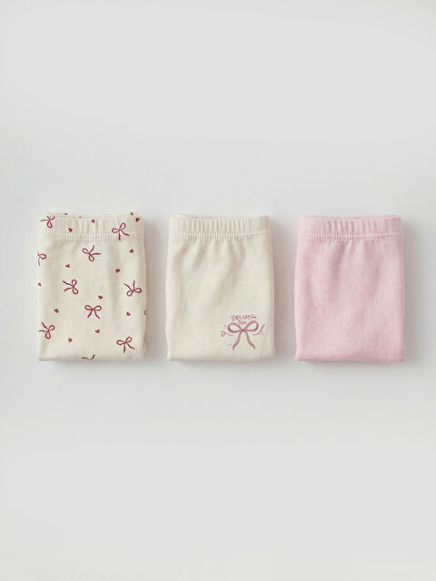 LCW Kids Kız Çocuk Boxer 3'lü - S6D340Z4-LRB