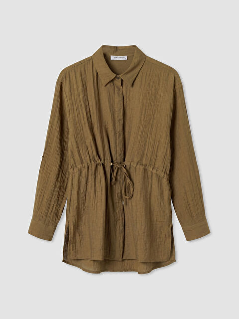 LCW EVERYDAY Dokulu Büzgülü Kadın Gömlek Tunik