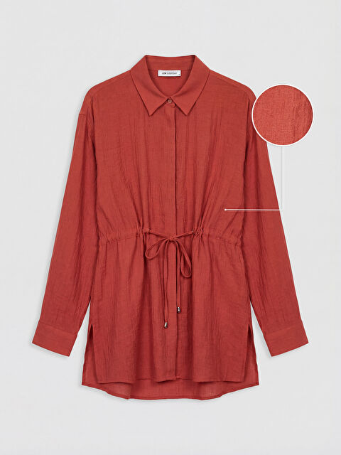 LCW EVERYDAY Dokulu Büzgülü Kadın Gömlek Tunik