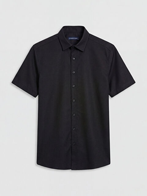 LCWAIKIKI Classic Regular Fit Erkek Dokulu Gömlek - S6A348Z8-CVL