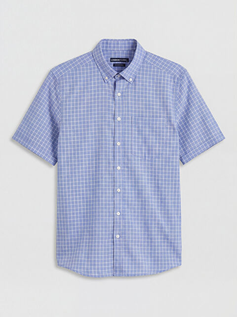 LCWAIKIKI Classic Regular Fit Ekose Erkek Gömlek - S6B349Z8-LLC