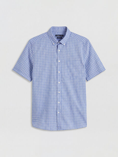 LCWAIKIKI Classic Regular Fit Ekose Erkek Gömlek - S6B349Z8-LLC