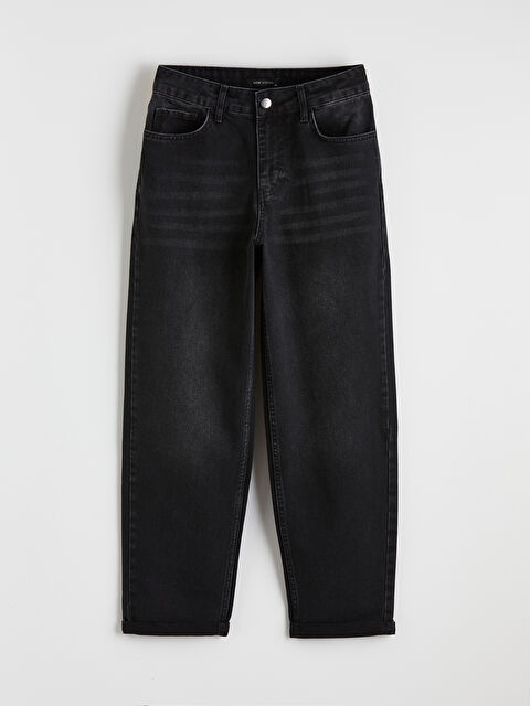 LCW Jeans Barrel Fit Kadın Jean Pantolon - S6OM95Z8-329