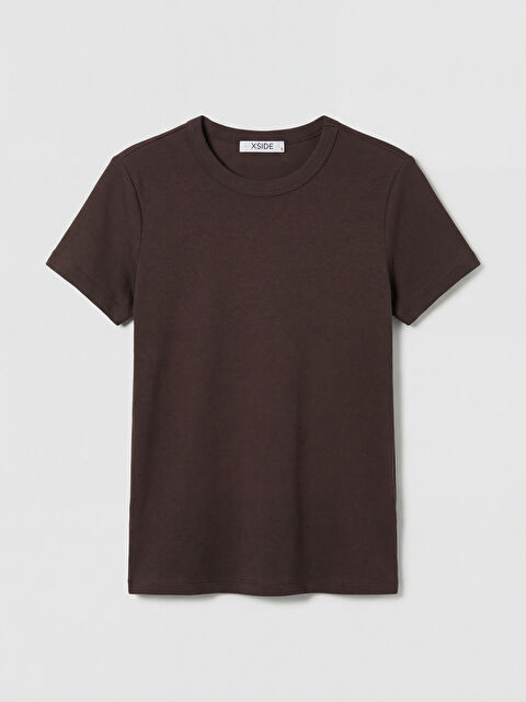 XSIDE Bisiklet Yaka Kadın Tişört	 - S6F355Z8-2AW