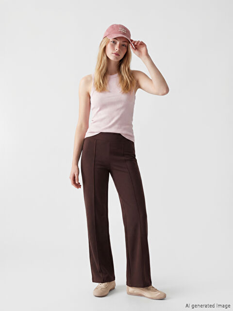 XSIDE Yüksek Bel Geniş Paça Kadın Eşofman Altı