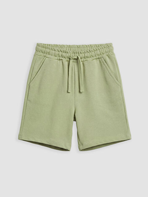 LCW Kids Beli Lastikli Erkek Çocuk Şort - S6C374Z1-GFJ