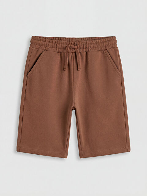 LCW Kids Beli Lastikli Erkek Çocuk Şort - S6A375Z1-R1Q