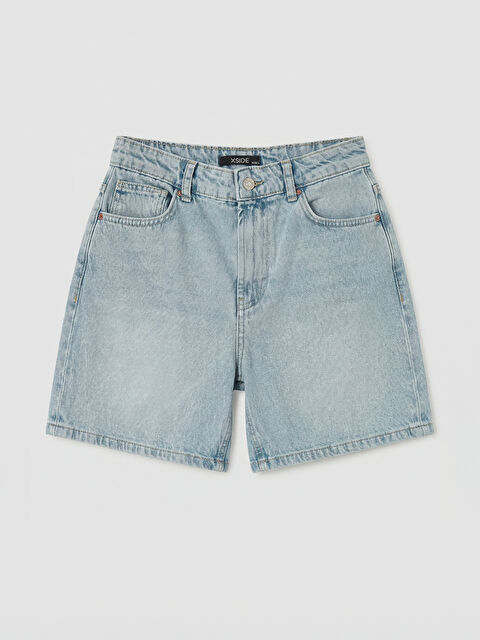 XSIDE Regular Fit Kadın Jean Şort
