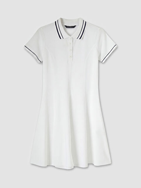 LCW EVERYDAY Polo Yaka Mini Elbise