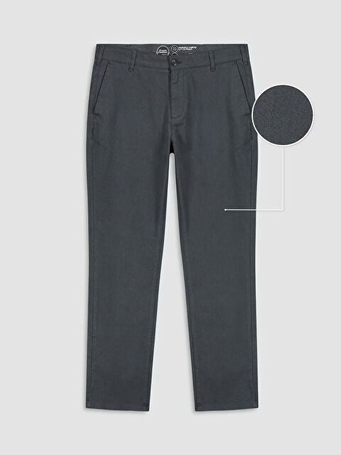 LCWAIKIKI Classic Standart Kalıp Gabardin Erkek Chino Pantolon