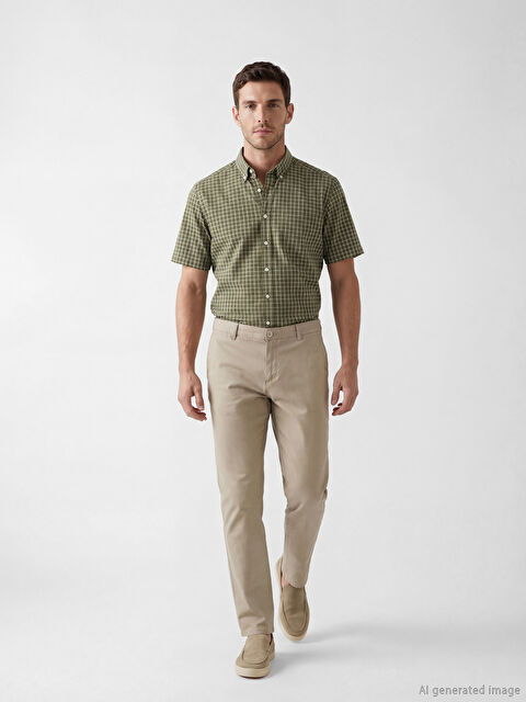 LCWAIKIKI Classic Standart Kalıp Erkek Chino Pantolon - S6E408Z8-ZTV