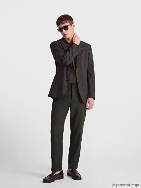 LCW Vision Standart Kalıp Dokulu Erkek Pantolon - S6A416Z8-2EU