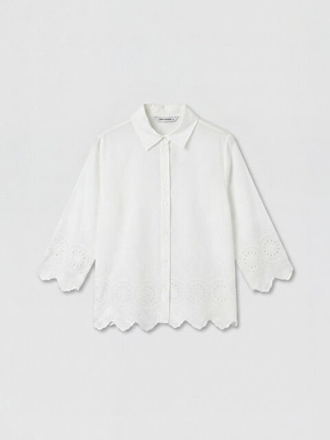 LCW EVERYDAY Nakışlı Brode Kadın Gömlek