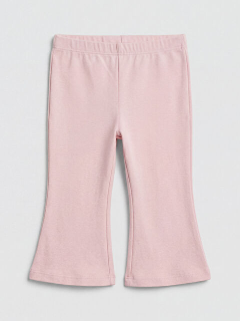 LCW baby İspanyol Paça Kız Bebek Tayt Pantolon - S6C417Z1-G2L