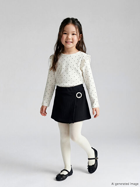 LCW Kids Puantiyeli Kız Çocuk 3'lü Takım