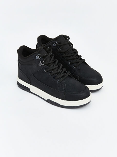 LCW STEPS Süet Görünümlü Bilek Boy Erkek Çocuk Spor Ayakkabı - S6C449Z4-HUC