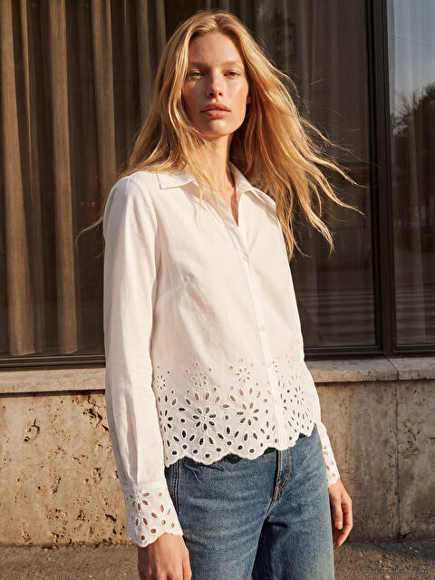 LCW Vision Ajurlu Kadın Gömlek