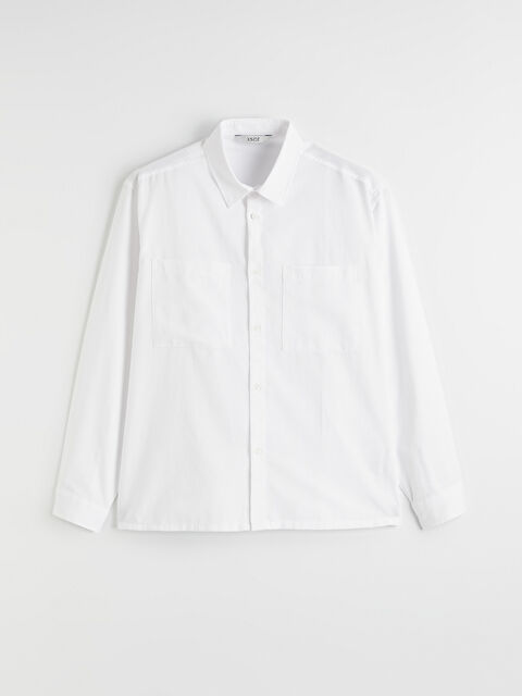 XSIDE Loose Fit Oxford Erkek Gömlek - S6E490Z8-Q6K