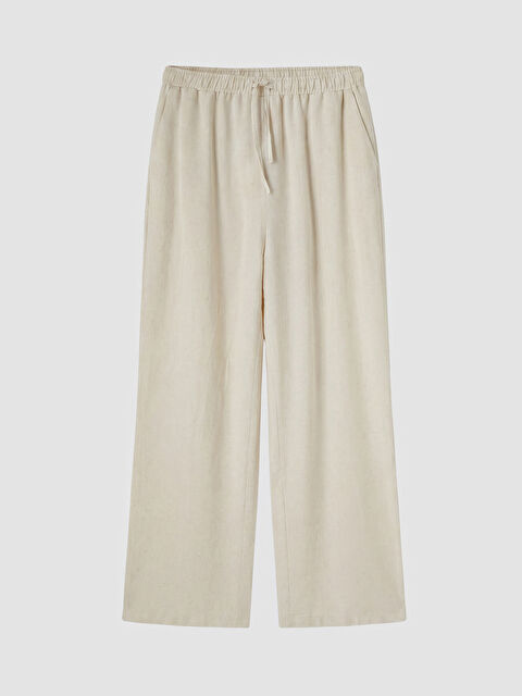 XSIDE Keten Karışımlı Kadın Pantolon