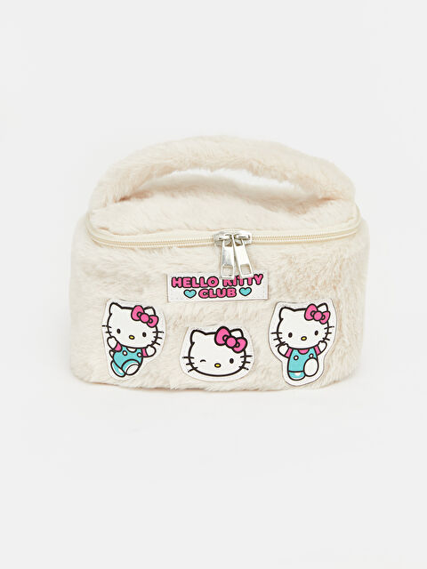 LCW ACCESSORIES Hello Kitty Nakışlı Kız Çocuk Makyaj Çantası - S6E496Z1-FEX