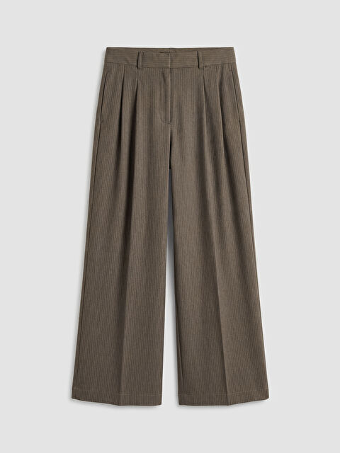 LCW Vision Yüksek Bel Çizgili Kadın Pantolon - S6F499Z8-LGE