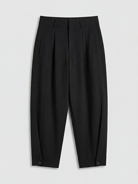 LCW Vision Havuç Kesim Kadın Pileli Kumaş Pantolon - S6D499Z8-CVL