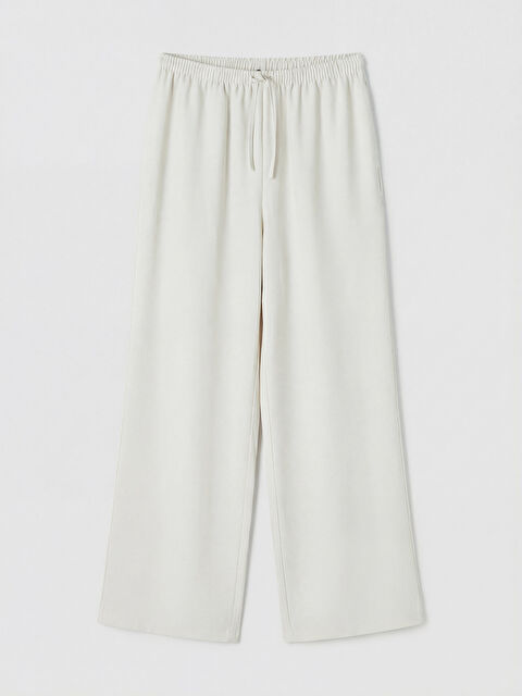 XSIDE Beli Lastikli Modal Karışımlı Kadın Pantolon