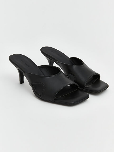 LCW STEPS Küt Burun Kadın Topuklu Sandalet - S6C500Z8-HUC