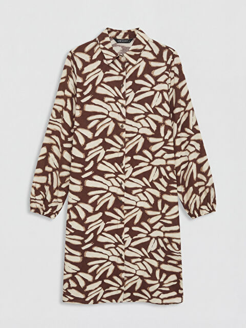 LCW Modest Desenli Kadın Gömlek Tunik - S6D503Z8-LQY