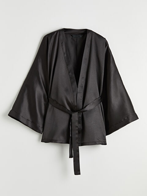 LCW DREAM Şal Yaka Kadın Saten Sabahlık - S6B507Z8-CVL