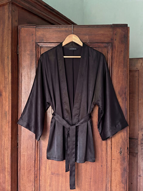 LCW DREAM Şal Yaka Kadın Saten Sabahlık - S6B507Z8-CVL