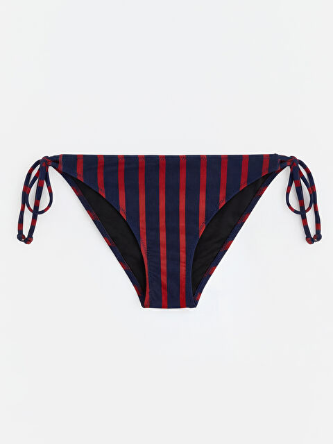 LCW DREAM Çizgili Yanlardan Bağlamalı Kadın Bikini Altı - S6E516Z8-LSH