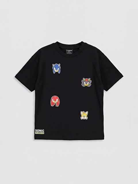 LCW Kids Sonic Baskılı Erkek Çocuk Tişört