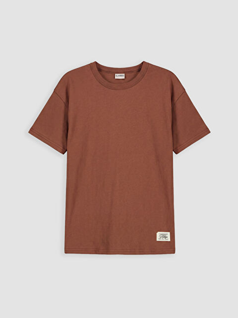 LCW Kids Bisiklet Yaka Kısa Kollu Erkek Çocuk Tişört