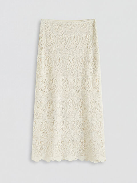 LCW Vision Beli Lastikli Ajurlu A Kesim Etek