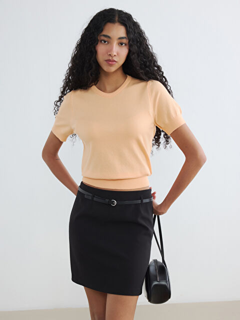 XSIDE Bisiklet Yaka Kadın Triko Kazak