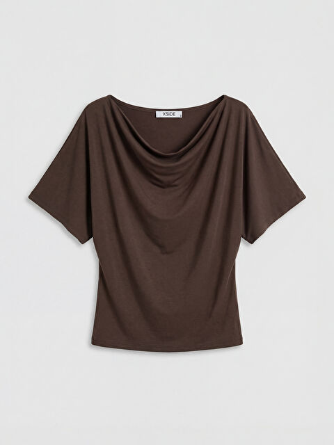 XSIDE Dökümlü Yaka Bluz