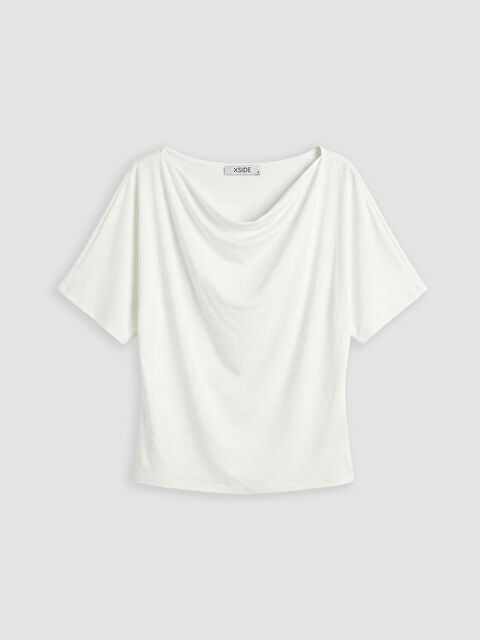 XSIDE Kayık Yaka Bluz - S6E557Z8-Q6K