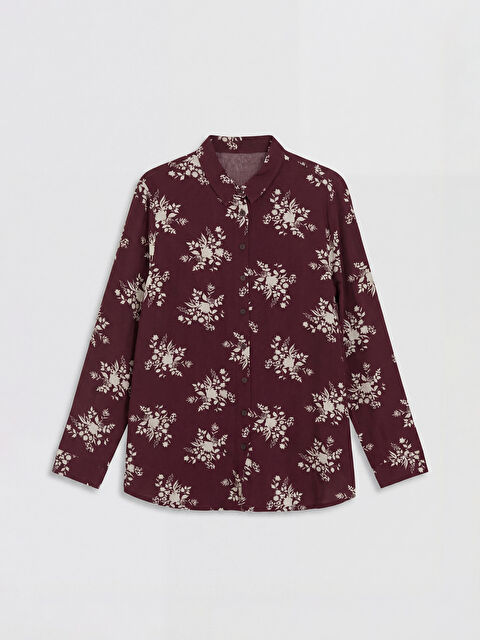 LCW Grace Çiçekli Kadın Gömlek Tunik