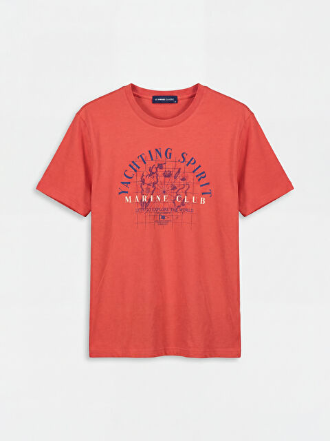 LCWAIKIKI Classic T-shirt ORANGE Homme
